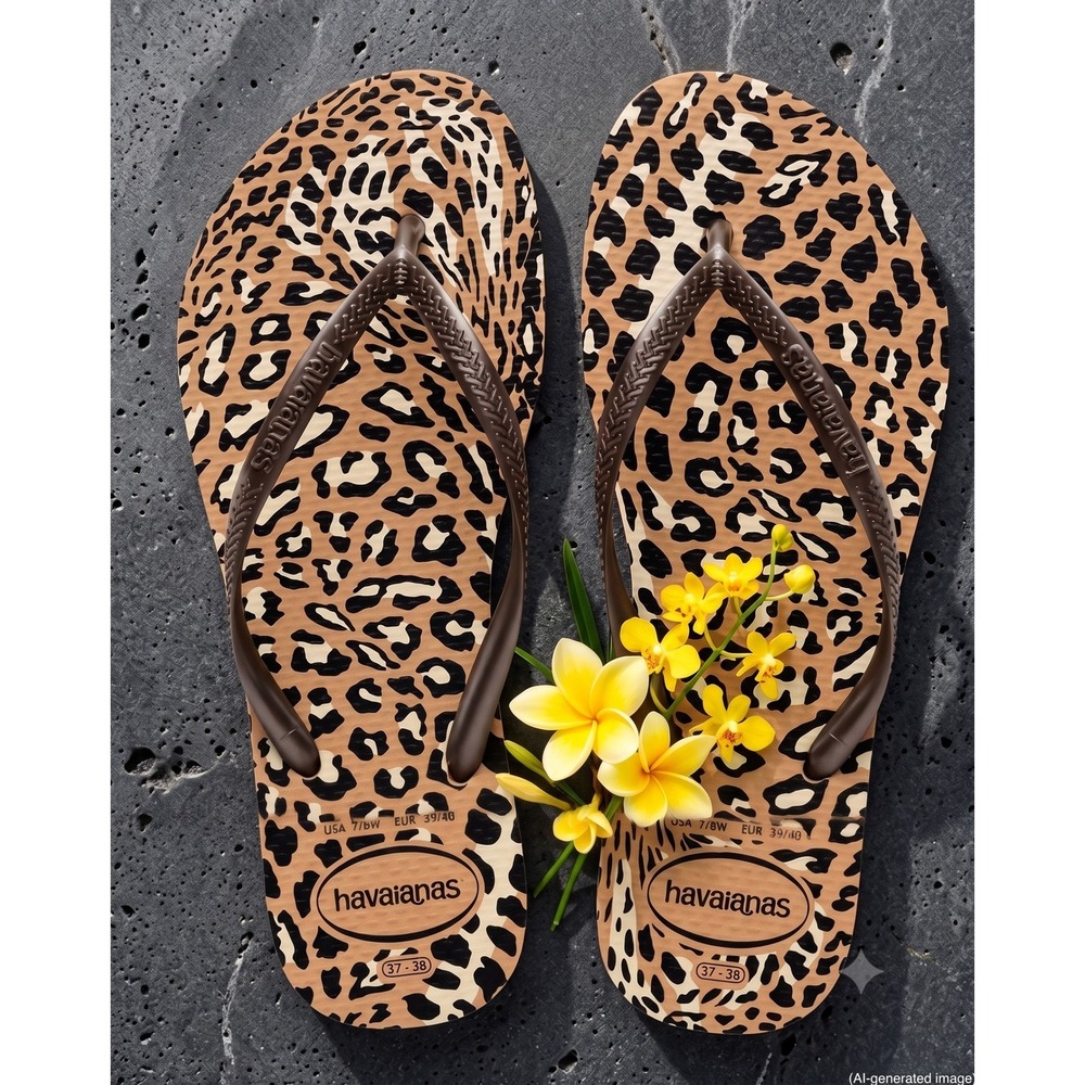 W's 7/8 | Havaianas Slim Animals flip flops / sandals | SLPR0008